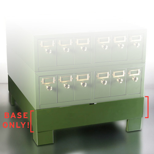 [GEN-GS-513503] microscope slide storage cabinet base supports up to 10 slide drawers base only no drawers included